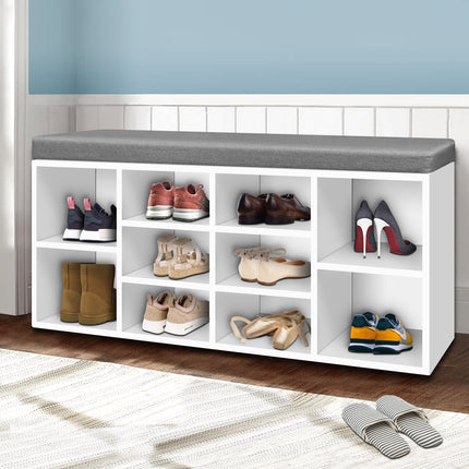 Artiss Shoe Rack Storage Cabinet Bench BOA.