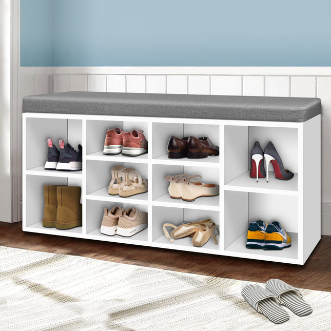 Artiss Shoe Rack Storage Cabinet Bench BOA.