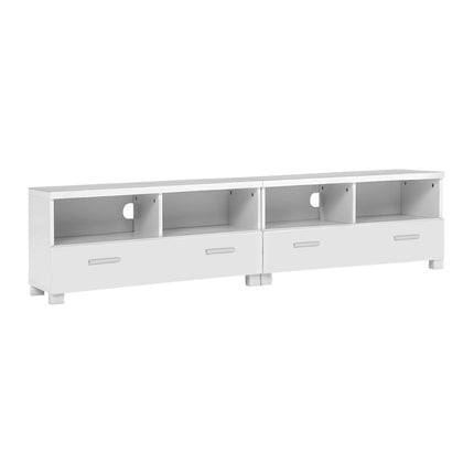 Artiss TV Cabinet Entertainment Unit 180cm White Eddie.