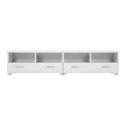 Artiss TV Cabinet Entertainment Unit 180cm White Eddie.