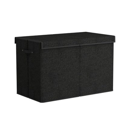 Keezi Large Toy Box Chest Storage with Flip-Top Lid Foldable Organizer Bins.