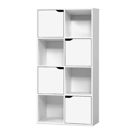 Artiss Bookshelf 8 Cube Shlef - DANA White.