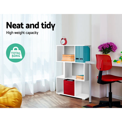 Artiss Bookshelf 3 Tiers - NINA White.