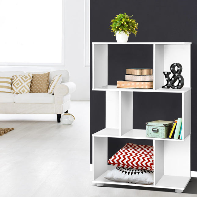 Artiss Bookshelf 3 Tiers - NINA White.