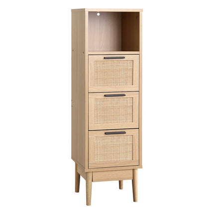 Artiss Rattan Buffet Sideboard - BRIONY Oak.