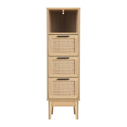 Artiss Rattan Buffet Sideboard - BRIONY Oak.