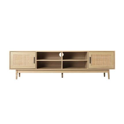 Artiss TV Cabinet Entertainment Unit 180cm Rattan Cole.