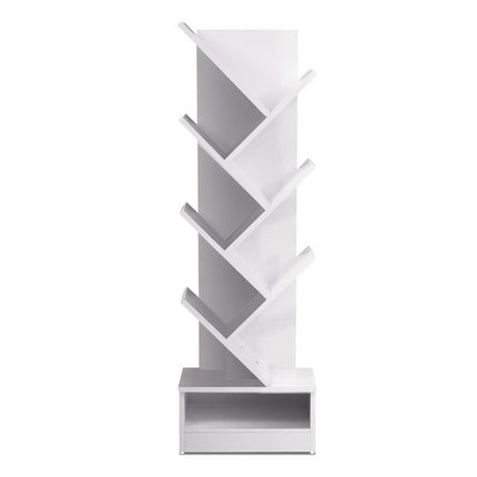 Artiss Tree Bookshelf 7 Tiers - ECHO White.
