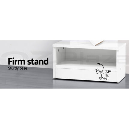 Artiss Tree Bookshelf 9 Tiers - ECHO White.