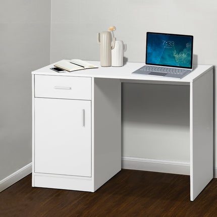 Artiss Computer Desk Drawer Cabinet White 100CM.