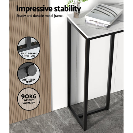 Artiss Console Table Marble Effect Frenisha.