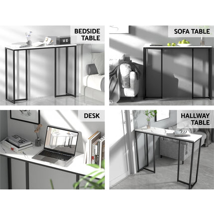 Artiss Console Table Marble Effect Frenisha.