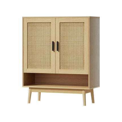 Artiss Shoe Rack Cabinet Rattan 5-tier 20 Pairs Dani.