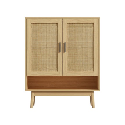 Artiss Shoe Rack Cabinet Rattan 5-tier 20 Pairs Dani.