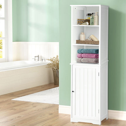 Artiss Bathroom Cabinet Storage 160cm White.