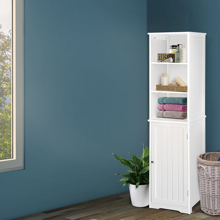Artiss Bathroom Cabinet Storage 160cm White.