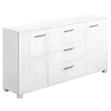 Artiss Buffet Sideboard High Gloss - White.