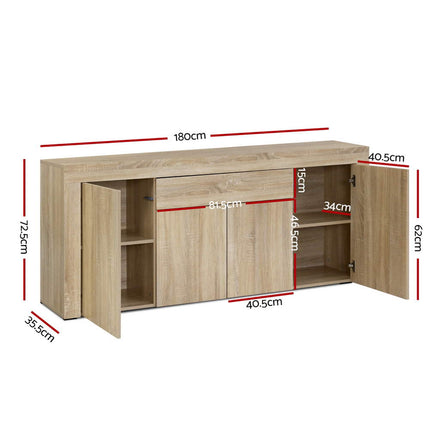 Artiss Buffet Sideboard - DANA Oak.