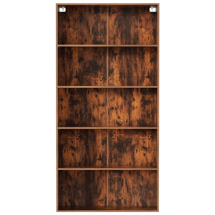 Artiss Bookshelf 5 Tiers Walnut.