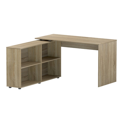 Artiss Computer Desk Bookshelf Oak 130CM.