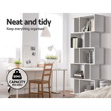 Artiss Shoe Rack Cabinet 24 Pairs White Luna.