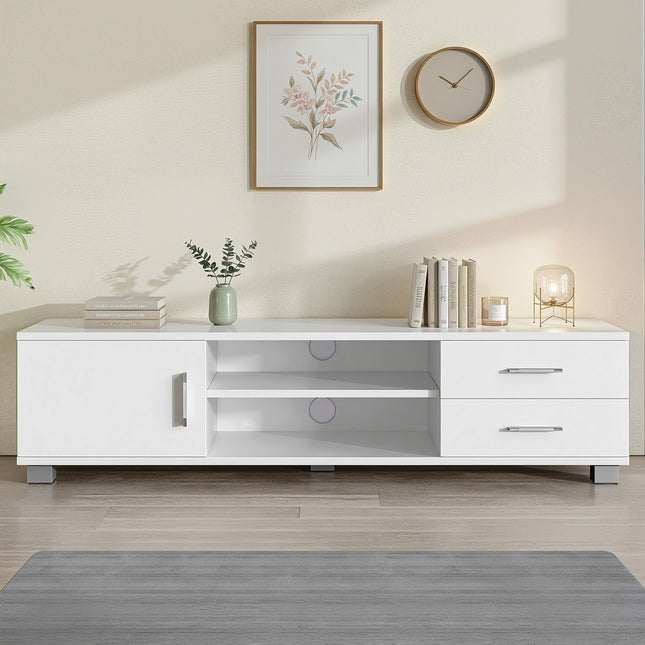 Artiss Entertainment Unit TV Cabinet 120cm White Dylan.