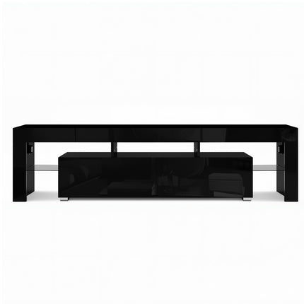 Artiss Entertainment Unit TV Cabinet LED 189cm Black Elo.