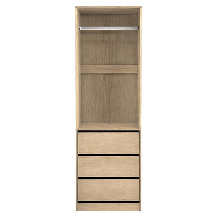 Artiss Wardrobe Clothes Closet Storage Organizer Pine.