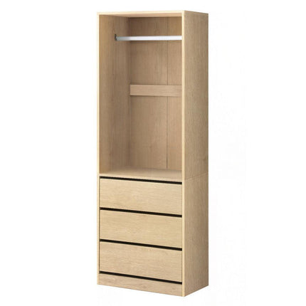 Artiss Wardrobe Clothes Closet Storage Organizer Pine.