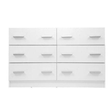 Artiss 6 Chest of Drawers - VEDA White.