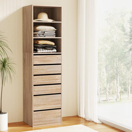 Artiss 6 Chest of Drawers Tallboy Cabinet Pine.
