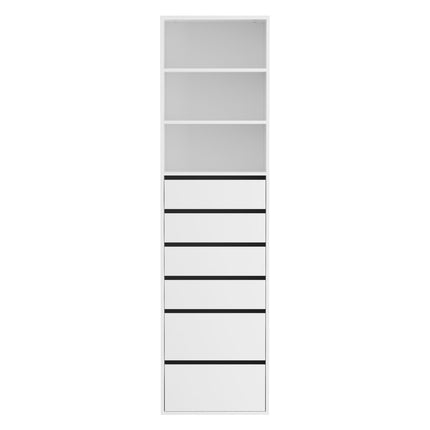Artiss 6 Chest of Drawers Tallboy Cabinet White.