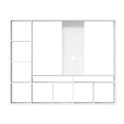Artiss Entertainment Center Unit TV Stand TV Cabinet Open Shelves 183CM White.