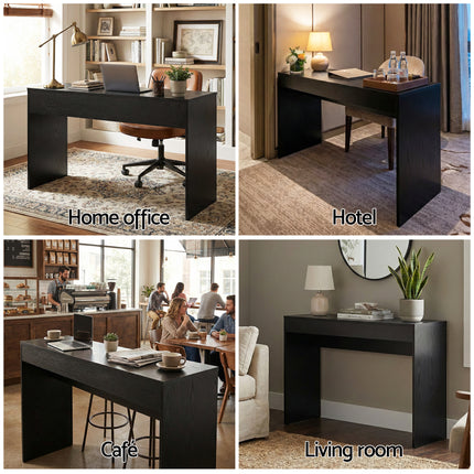 Artiss Console Table Hallway Sofa Entryway Entrance 120CM Black.
