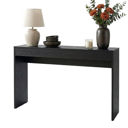 Artiss Console Table Hallway Sofa Entryway Entrance 120CM Black.