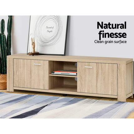 Artiss TV Cabinet Entertainment Unit 160cm Pine Maxi.