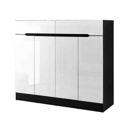 Artiss Shoe Rack Cabinet Storage 120cm w/ Drawer - White Lydia.