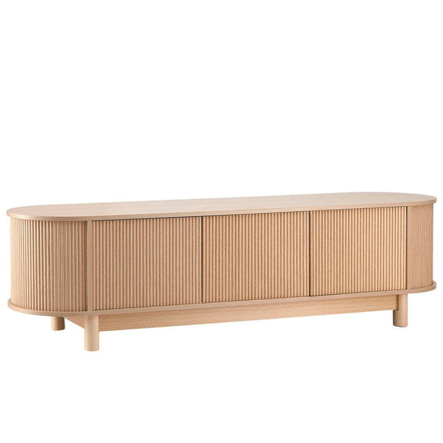 Artiss TV Unit Entertainment Unit Storage Cabinet 160cm Pine.