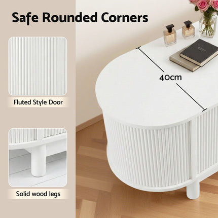 Artiss TV Unit Entertainment Unit Storage Cabinet 160cm White.