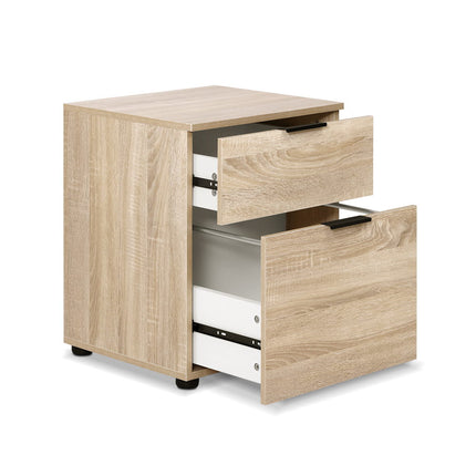 Artiss Filing Cabinet 2 Drawer Office Storage Organiser.