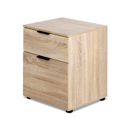 Artiss Filing Cabinet 2 Drawer Office Storage Organiser.