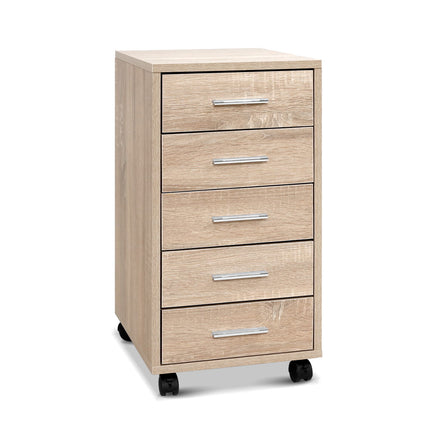 Artiss Filing Cabinet 5 Drawer Office Storage Organiser.