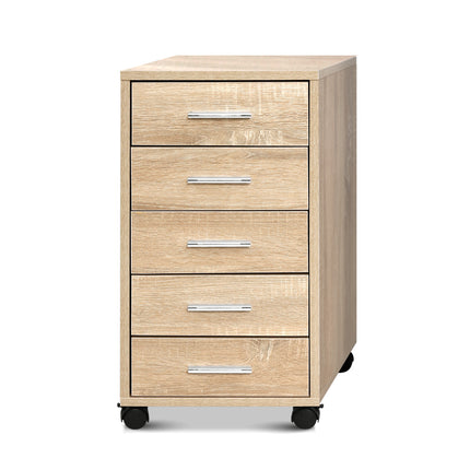 Artiss Filing Cabinet 5 Drawer Office Storage Organiser.