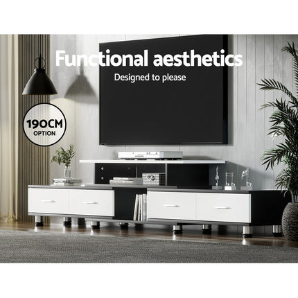 Artiss TV Cabinet Entertainment Unit Extendable 160CM To 220CM.