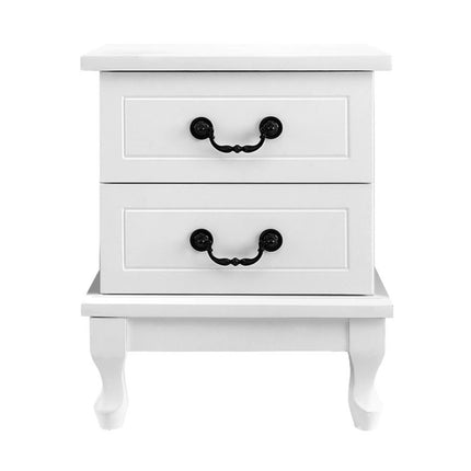 Artiss Bookshelf Corner Shelf 5 Tiers - CANE White.