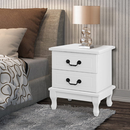 Artiss Bookshelf Corner Shelf 5 Tiers - CANE White.