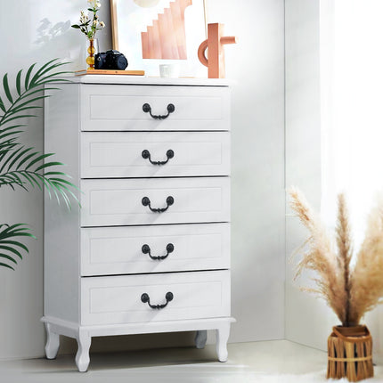 Artiss Buffet Sideboard 4 Doors - BERNE White.
