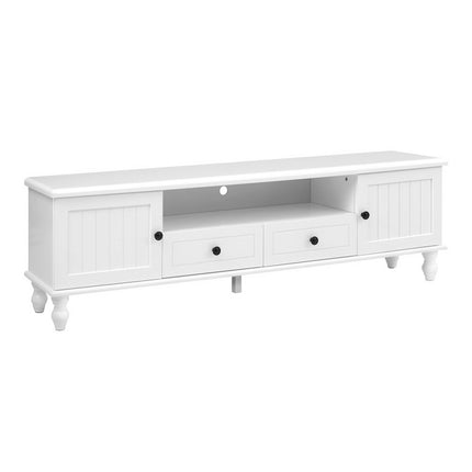 Artiss TV Cabinet Entertainment Unit 160cm White Kubi.