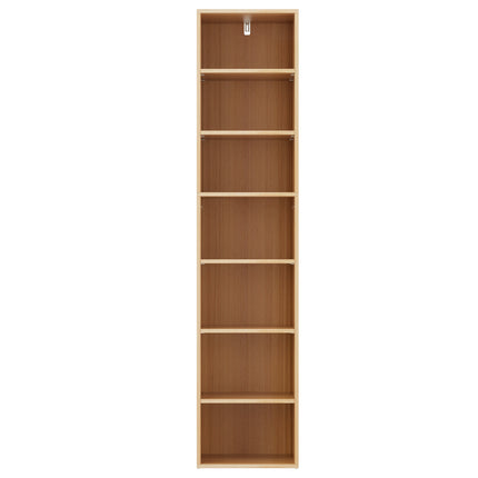 Artiss Bookshelf 7 Tiers MILO Pine.