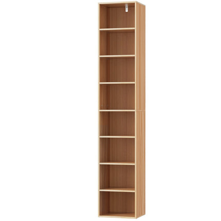 Artiss Bookshelf 8 Tiers MILO Pine.